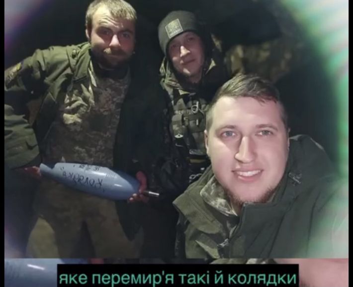Какое перемирие, такие и колядки: бригада минометчиков из Мелитополя поздравляет оккупантов (видео)