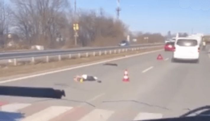 Женщине оторвало ногу: на Запорожском шоссе произошло смертельное ДТП