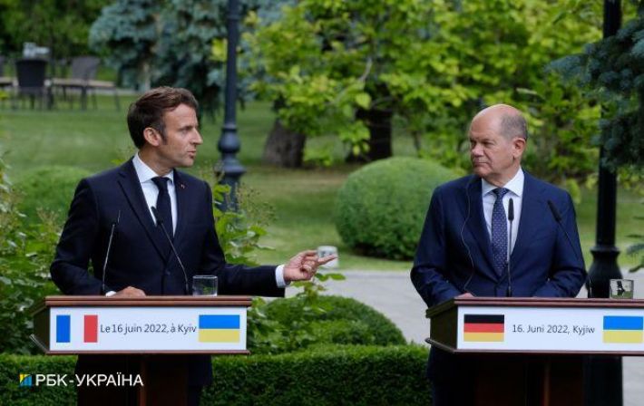 Шольц и Макрон заявили о непоколебимой поддержке Украины "до тех пор, пока это необходимо"