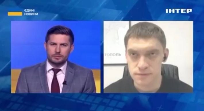 Кадыровцы пытаются войти в администрацию Мелитополя Иван Федоров (видео)