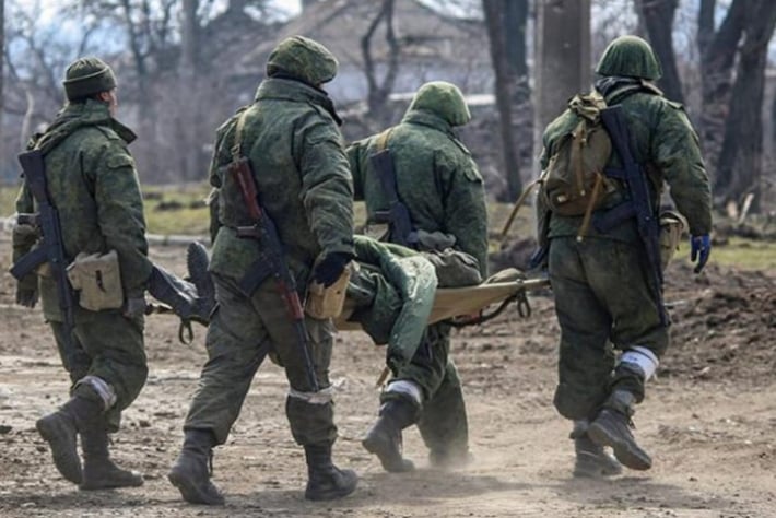 В больницу в Запорожской области доставили полсотни раненых оккупантов