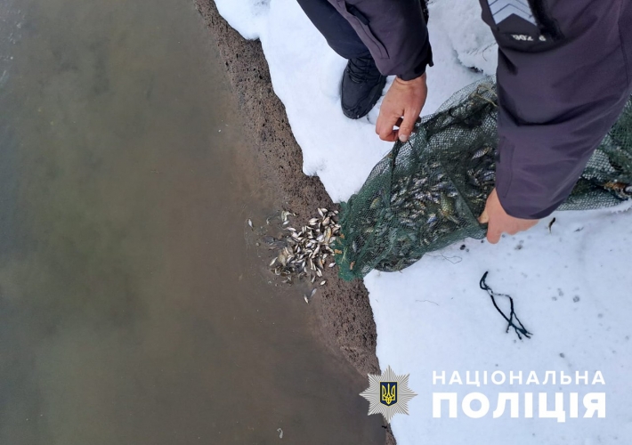 За три дні водні поліцейські вирахували збитки екосистемі Запоріжжя на суму близько 1,5 мільйона гривень
