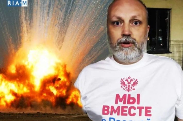 Погиб человек, но мы ни при чём: оккупанты заврались о взрывах и своем ПВО в Мелитополе (фото, видео)