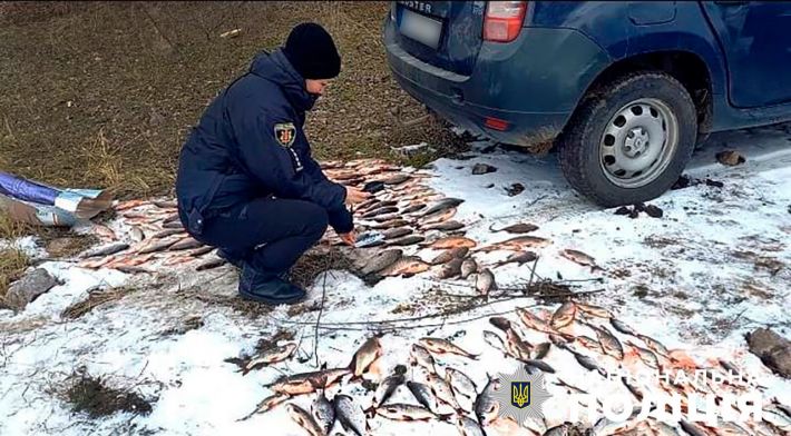 В Запорожье задержали браконьеров - на 380 тысяч гривен рыбы "наловили" (фото)