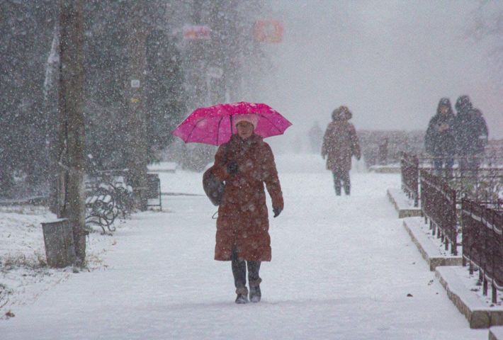 У які дні наступного тижня жителям Запоріжжя очікувати сніг