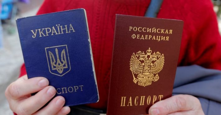 Оккупанты свозят людей автобусами в Мелитополь на принудительную паспортизацию