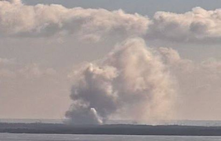 Вчера над Энергодаром поднялся столб дыма: подробности