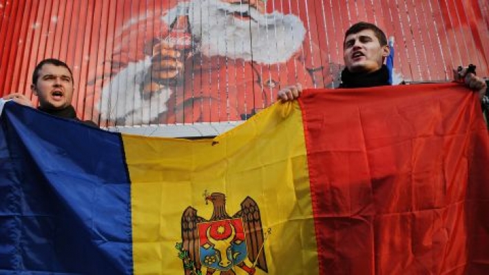 "Я не отсюда". На протестах в Молдове заметили граждан России