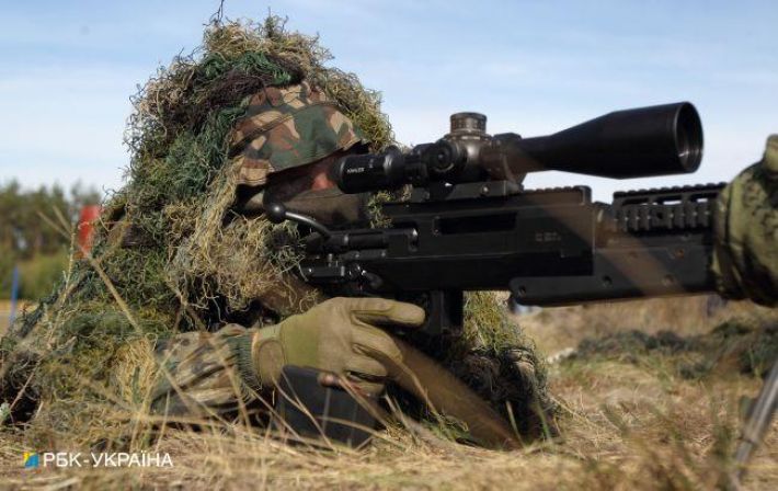 Силы спецопераций Украины показали ночную работу снайперов под Бахмутом