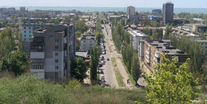 Місцеві поплічники окупантів почали перемейновувати вулиці у Бердянському районі