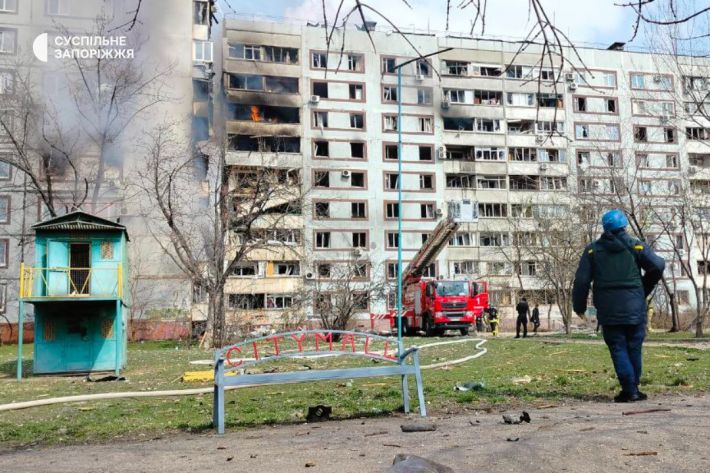 Ракетный удар по Запорожью: есть погибший и раненые в тяжелом состоянии