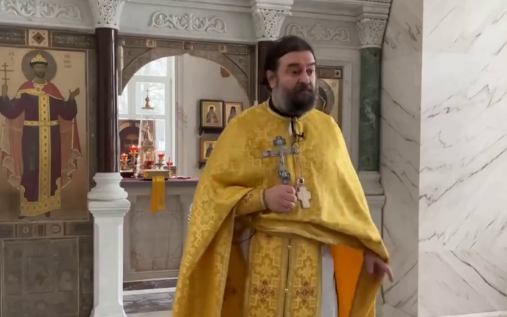 Скандальний священник РПЦ закликав окупантів заряджати 