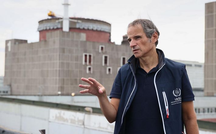 Гендиректор МАГАТЭ Гросси снова посетит захваченную россиянами Запорожскую АЭС