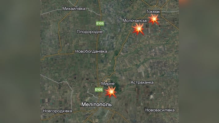 В Молочанске, что возле Токмака оккупантам устроили "бавовну"