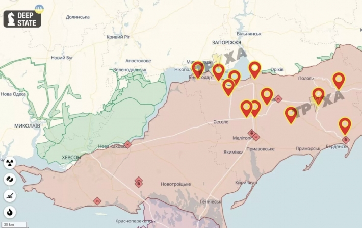 Президент Украины подписал указы о создании военных администраций в Запорожской области