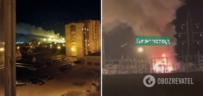 У Бєлгороді "бавовна": повідомляють про атаку безпілотника по електропідстанції, почалася пожежа