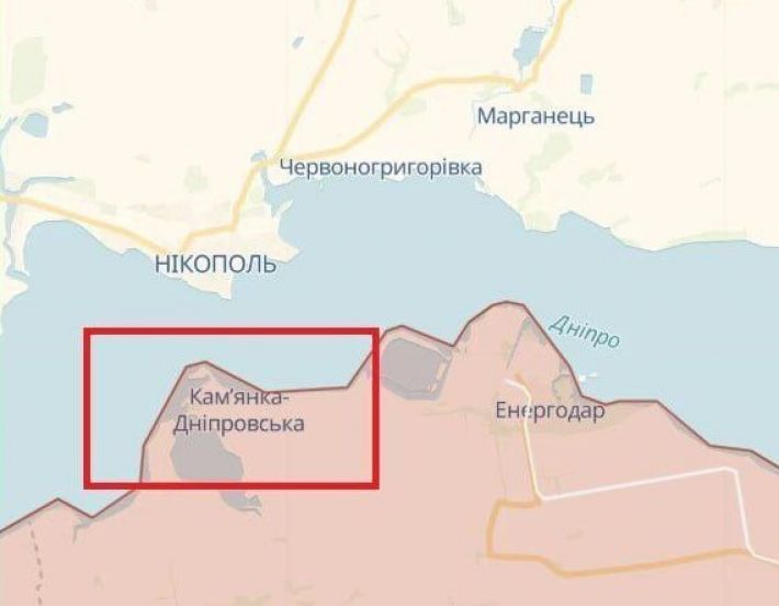 Россияне начали эвакуацию топ-коллаборантов из Каменки-Днепровской