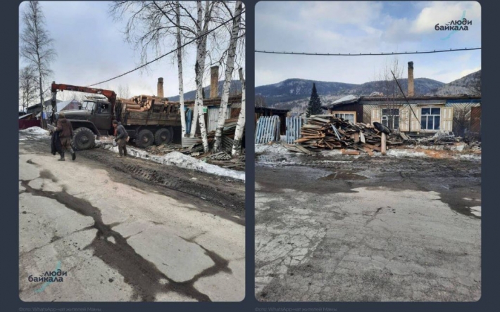 "Кругом разруха, угля нет": россияне из-за проблем с отоплением разбирают старые дома на дрова
