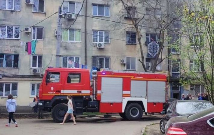 В Одессе горела жилая многоэтажка: есть погибшие