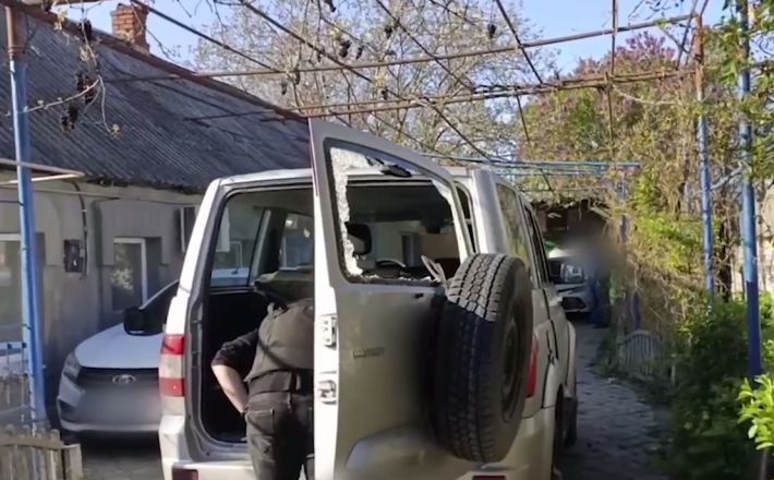 В Мелитополе подорвали очередного полицая-предателя (видео)