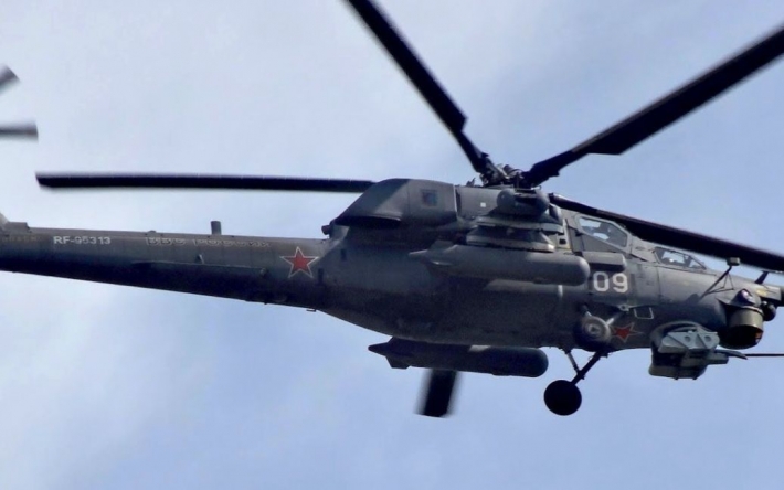 В Крыму разбился военный вертолет Ми-28