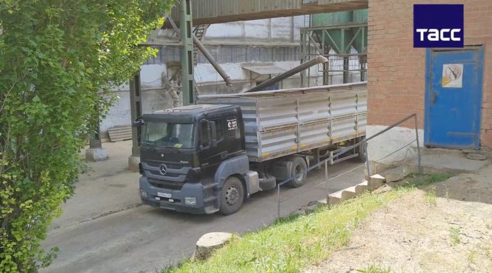 У Мелітополі триває масштабна крадіжка українського зерна (відео)