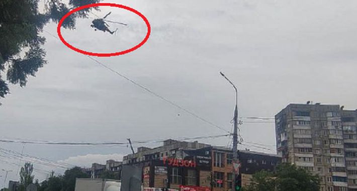 Зафиксировано движение вертолетов из Мариуполя в сторону Бердянска