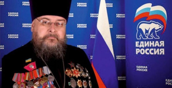 На Запоріжжі священик-колаборант УПЦ МП балотується від путінської партії
