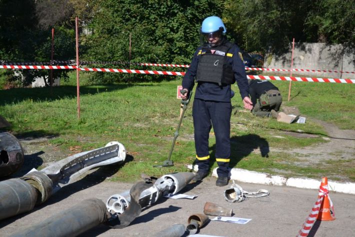 В Запорожской области обнаружили остатки дрона "Shahed 136"
