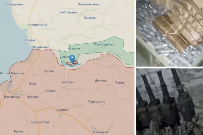 Бойцы ВСУ в Запорожской области захватили полный склад трофейного оружия (видео)