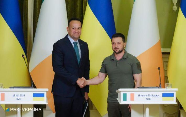 В Украину с визитом прибыл премьер Ирландии, встретился с Зеленским