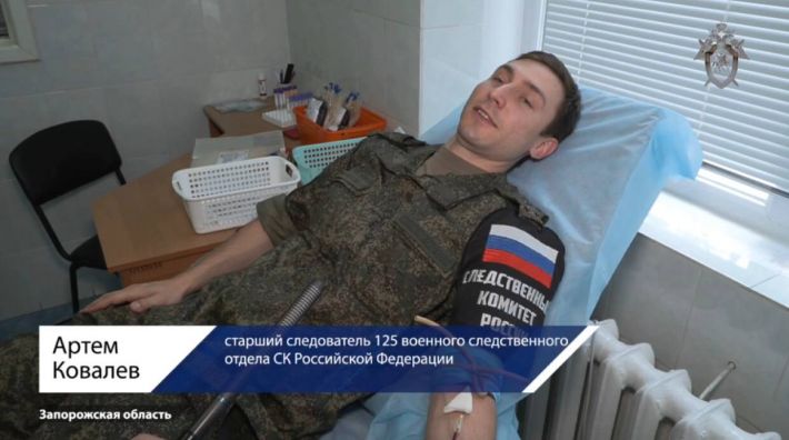 В Мелитополе российских военных из элитных подразделений гонят сдавать кровь (фото, видео)