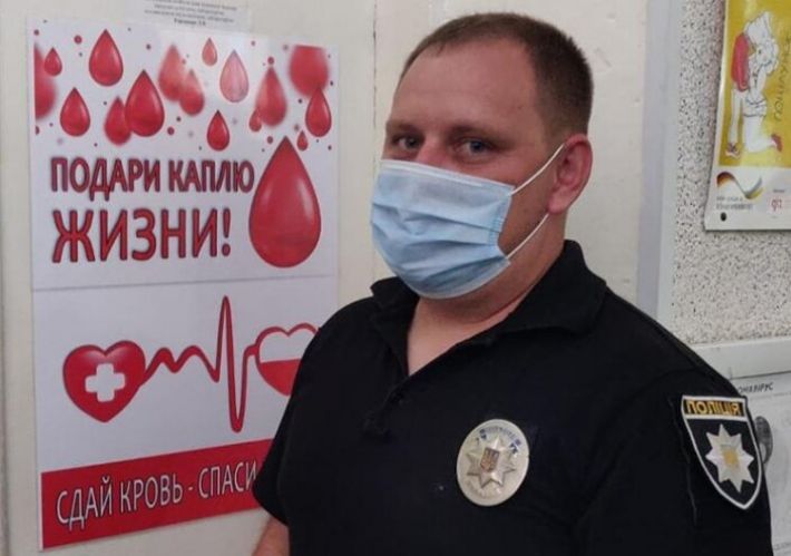 В Мелитополе “черную метку” получил еще один бывший украинский полицейский (фото)