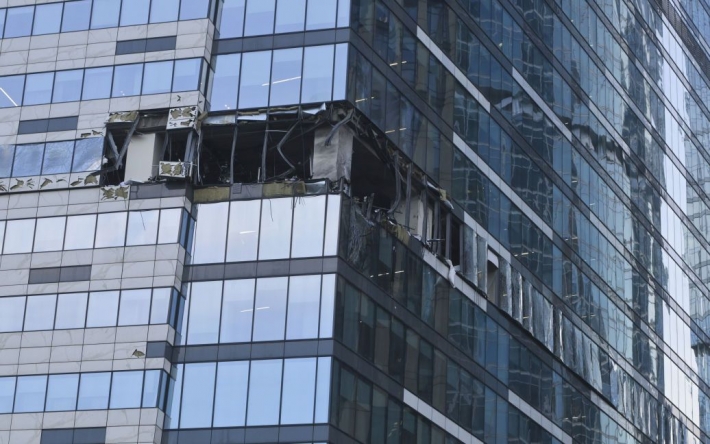 Удар беспилотников по Москве: появились фото последствий изнутри здания