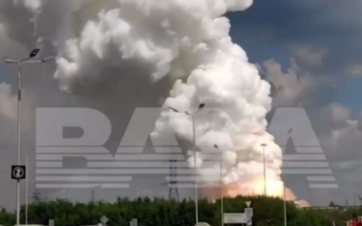 В России произошел очередной масштабный пожар (яркое видео)
