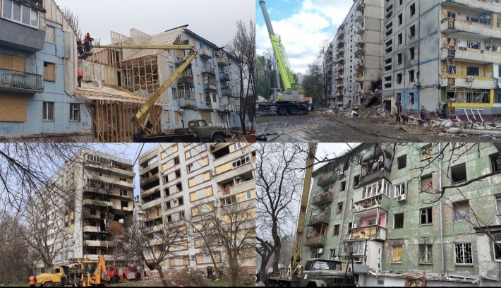 Запорожская власть наконец нашла деньги на восстановление разрушенных домов