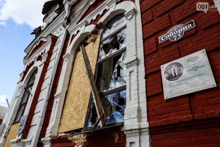 Россияне повредили 100-летнее здание краеведческого музея Гуляйполя: подробнее об истории заведения