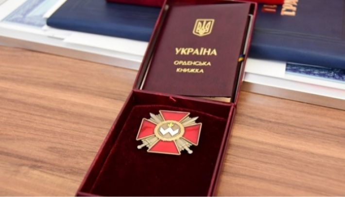 Доброволец из Мелитополя удостоен высокой награды (фото)