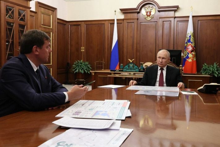 Гауляйтер Е.Балицкий на встрече с Путиным огласил результаты будущих выборов и  унизил "единую россию" (фото, видео)