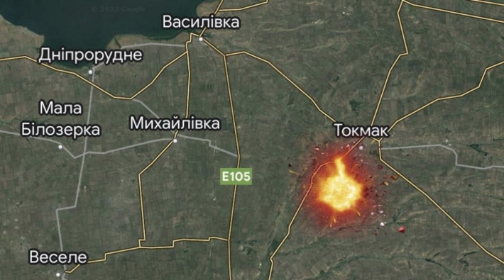 Оккупанты из прифронтового Токмака Запорожской области никак не могут прижиться