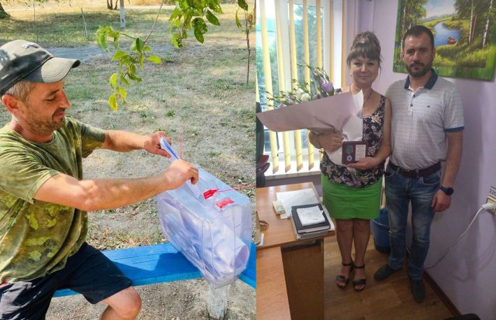 Орденоносець і любитель референдуму: у Мелітопольському районі виявили ще двох "колобків" (фото)
