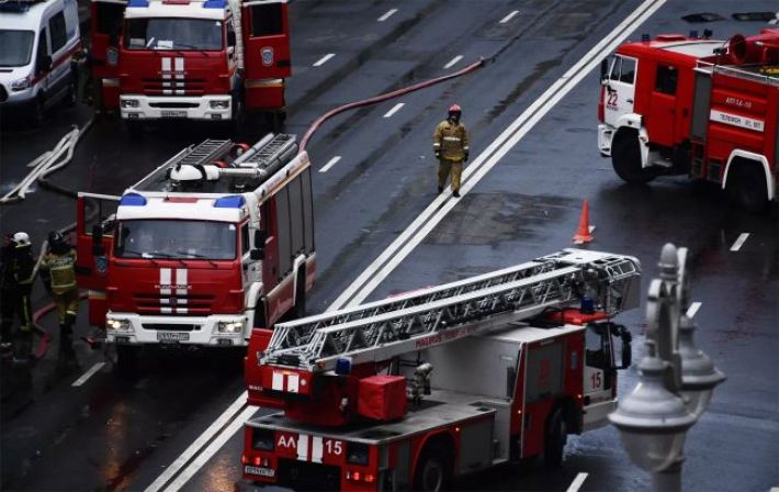 У російському Дзержинську спалахнула пожежа на заводі нафтохімічної продукції