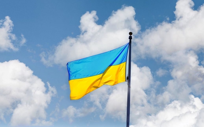 Над оккупированным Донецком взвился флаг Украины — видео