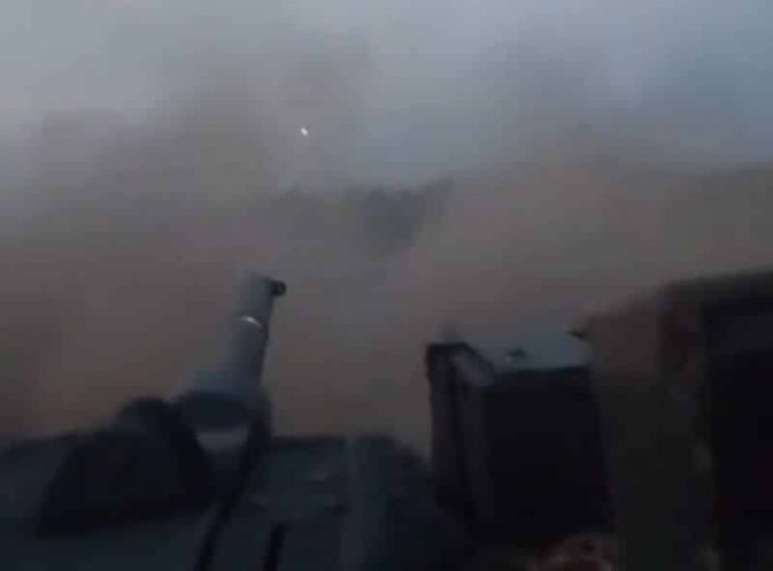 Танк "Леопард" ВСУ уничтожил позиции российских оккупантов на Запорожском направлении