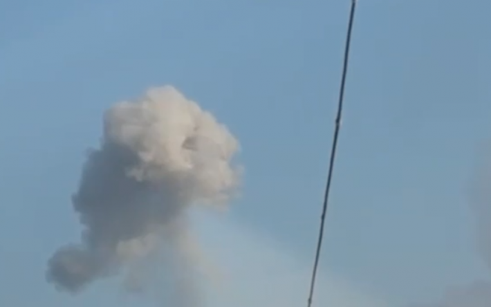 В Крыму раздались мощные взрывы (видео)