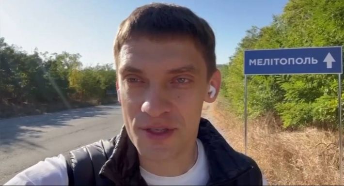 Мэр Мелитополя обратился к жителям города, стоя на «дороге жизни» - видео многих тронуло до слез (фото)