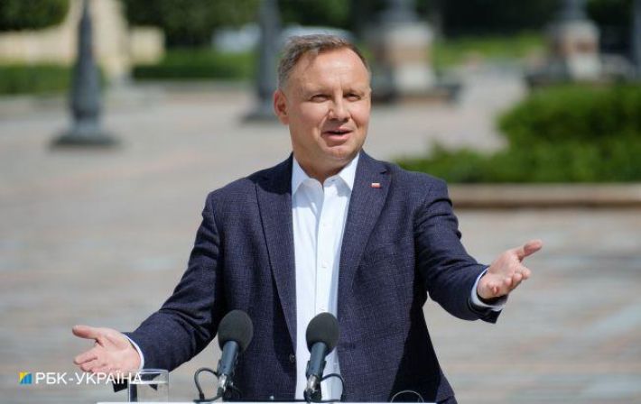 Президент Польши назвал условие поставок оружия Украине