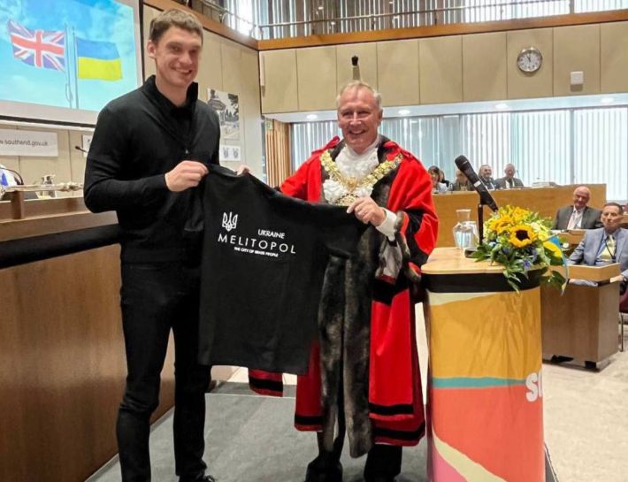 Мэр Мелитополя Иван Федоров договорился о сотрудничестве с мэром британского города Саутенд-он-си (фото)