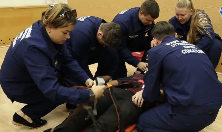 Оккупанты обучили мелитопольских студентов-аграриев, как спасать раненных