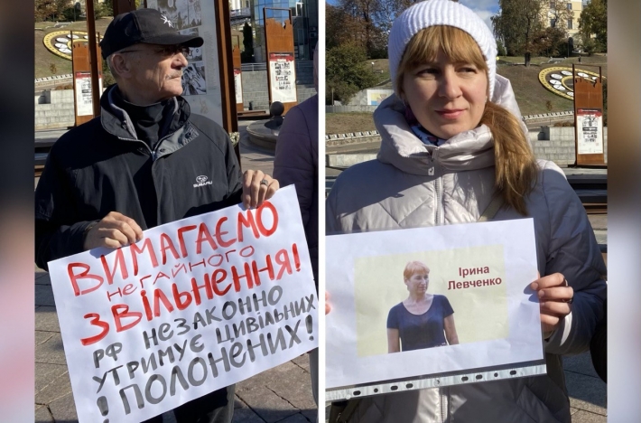 Украинцы призвали президента Зеленского способствовать освобождению гражданских пленных, среди которых известная журналистка из Мелитополя (фото, видео)